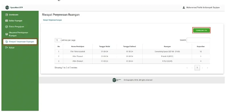 rental requests status